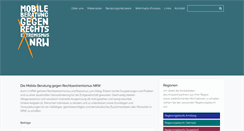 Desktop Screenshot of mobile-beratung-nrw.de